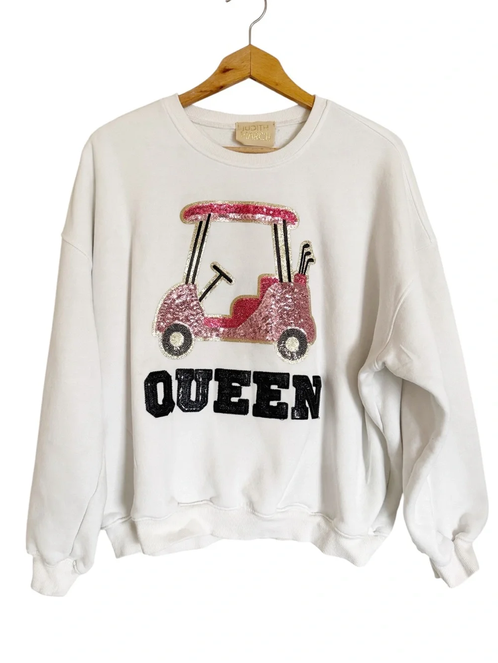 Judith March white oversized